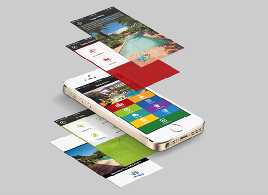 Hotel apps design for booking